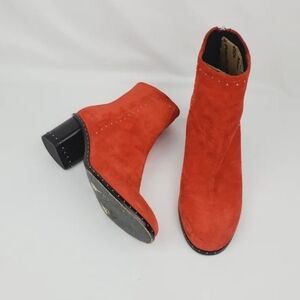 Rag & Bone Willow Stud Chunky Heel Ankle Bootie